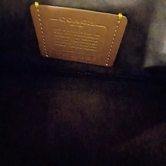 Coach Tabby signature Bag 26 Black shoulder purse - Picture 5 of 6